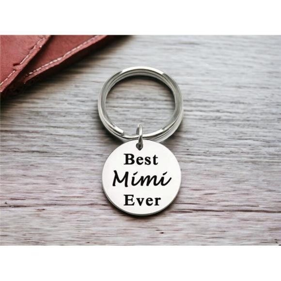 Keyring Gift For Grandmother | Best Gigi Ever Keychain |  Gigi Love Metal Gifts - Picture 2 of 7